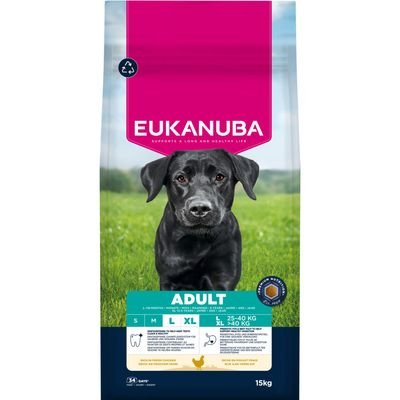 Eukanuba Premium Nutrition Adult Large Giant Breed Poulet 15kg